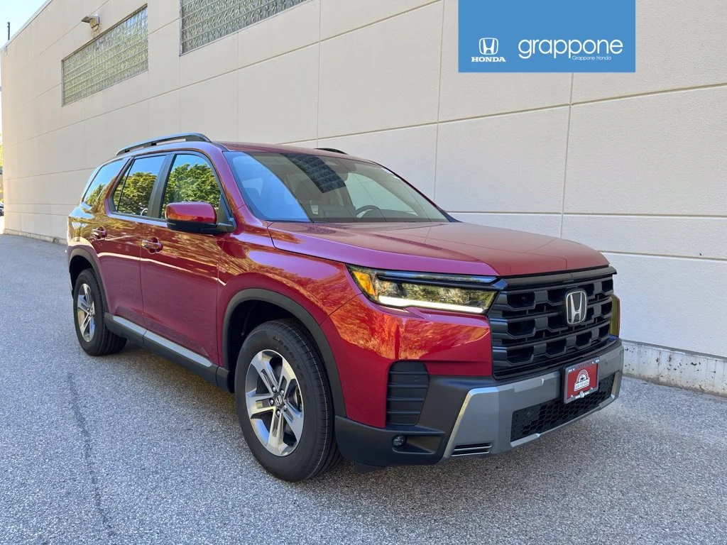 New 2026 Radiant Red Metallic II Honda AWD EX-L image 1