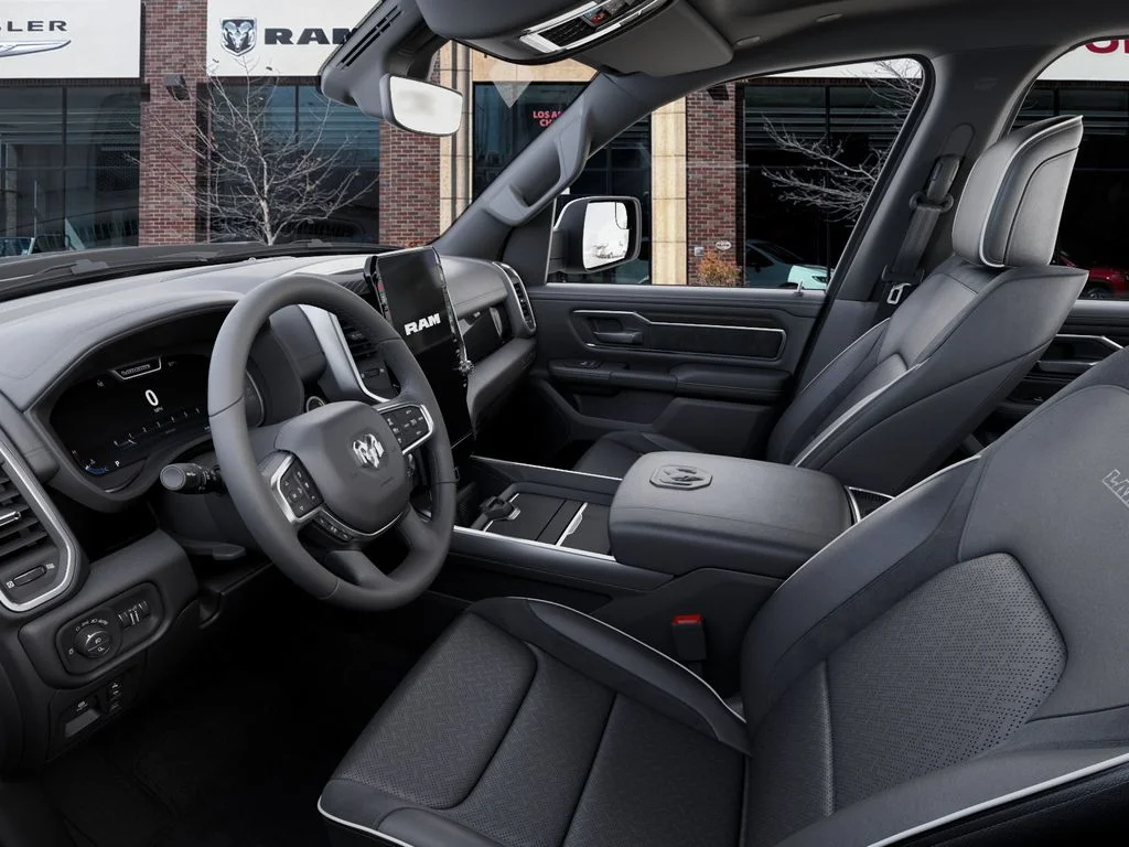 New 2026 Bright White Clear-Coat Exterior Paint RAM Laramie image 22