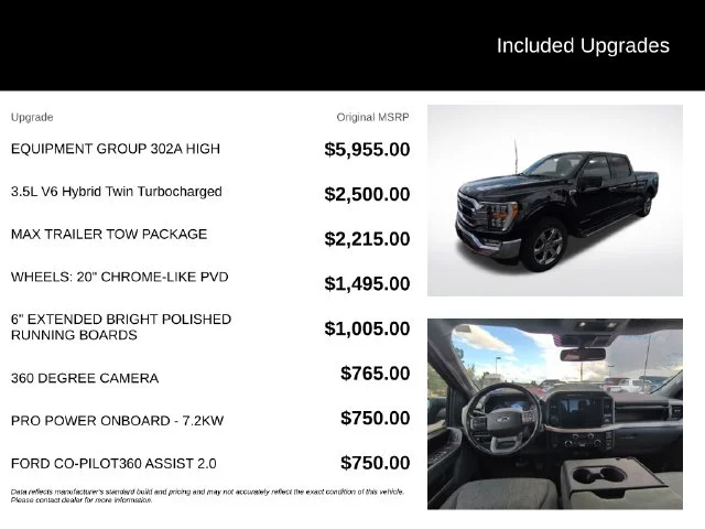 Used 2022 Blue Ford XLT image 5
