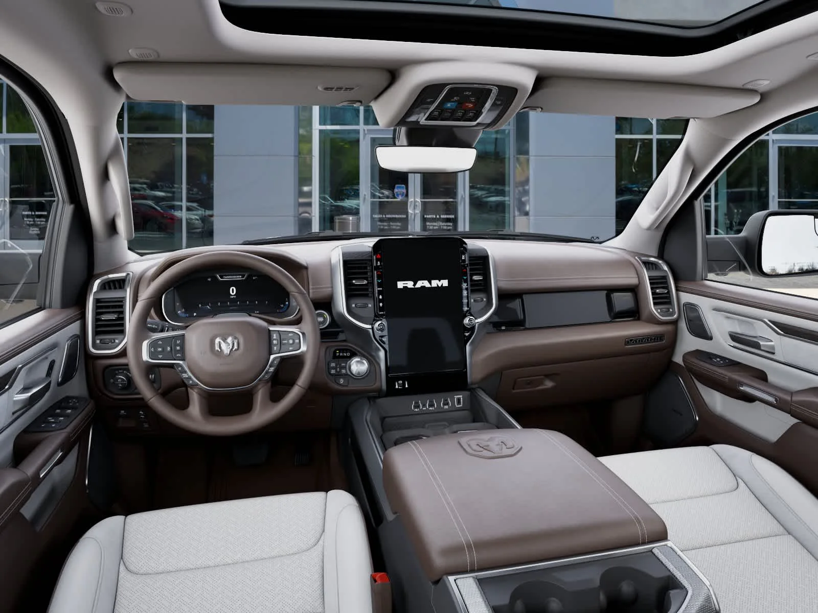 New 2026 Granite Crystal Metallic Clear-Coat Exterior Paint RAM Laramie image 14
