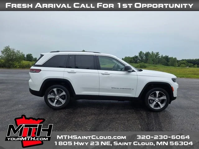 Certified Used 2023 White Jeep 4xe image 1