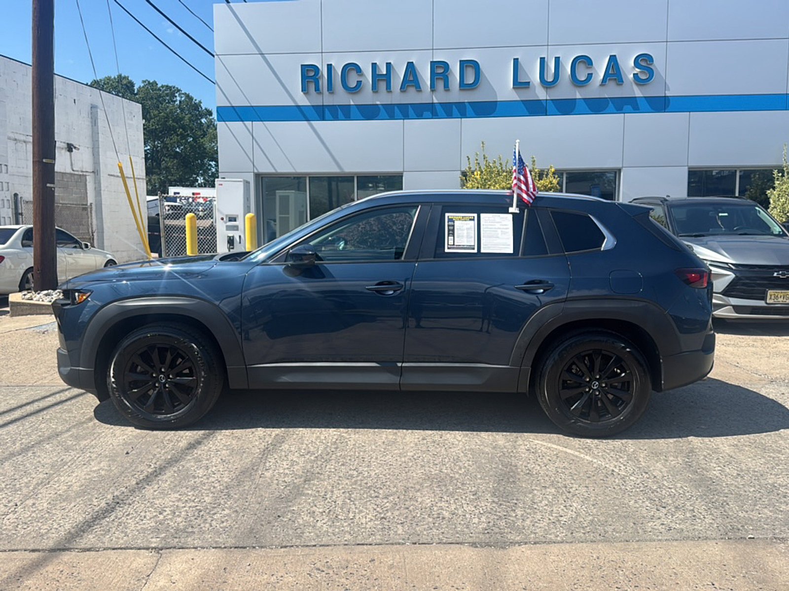 Used 2024 Ingot Blue Metallic Mazda 2.5 S Preferred Package image 8