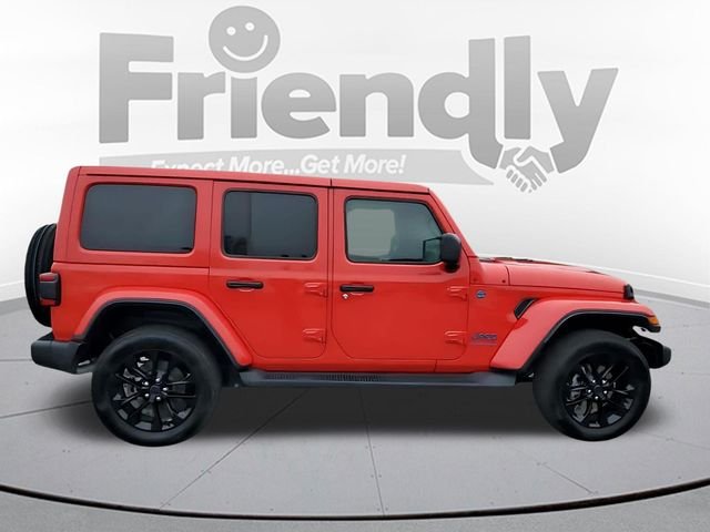 Used 2025 Red Jeep Sahara 4xe image 6