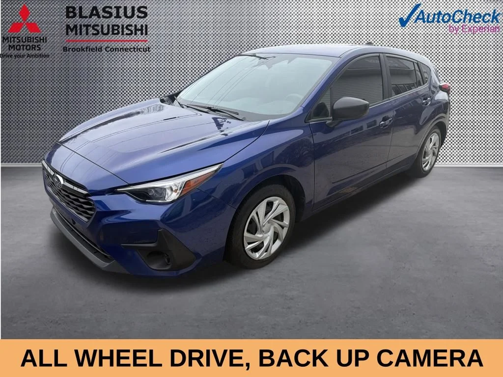 Used 2024 Blue Subaru Base image 3