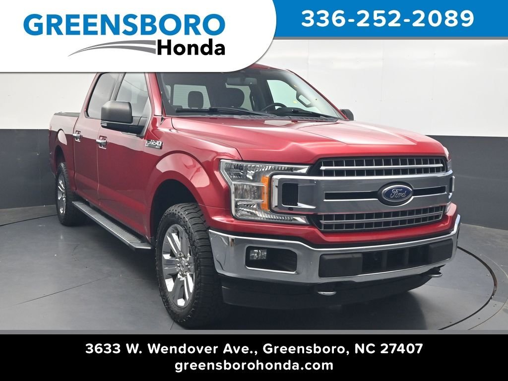 Used 2020 Red Ford XLT image 1