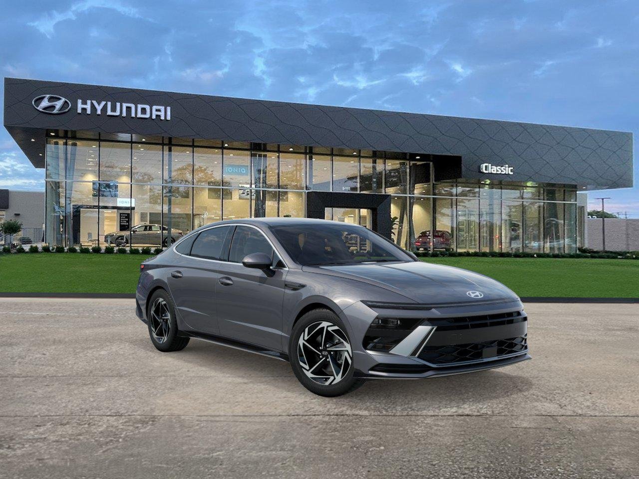 New 2026 Transmission Blue Pearl Hyundai SEL Sport image 2