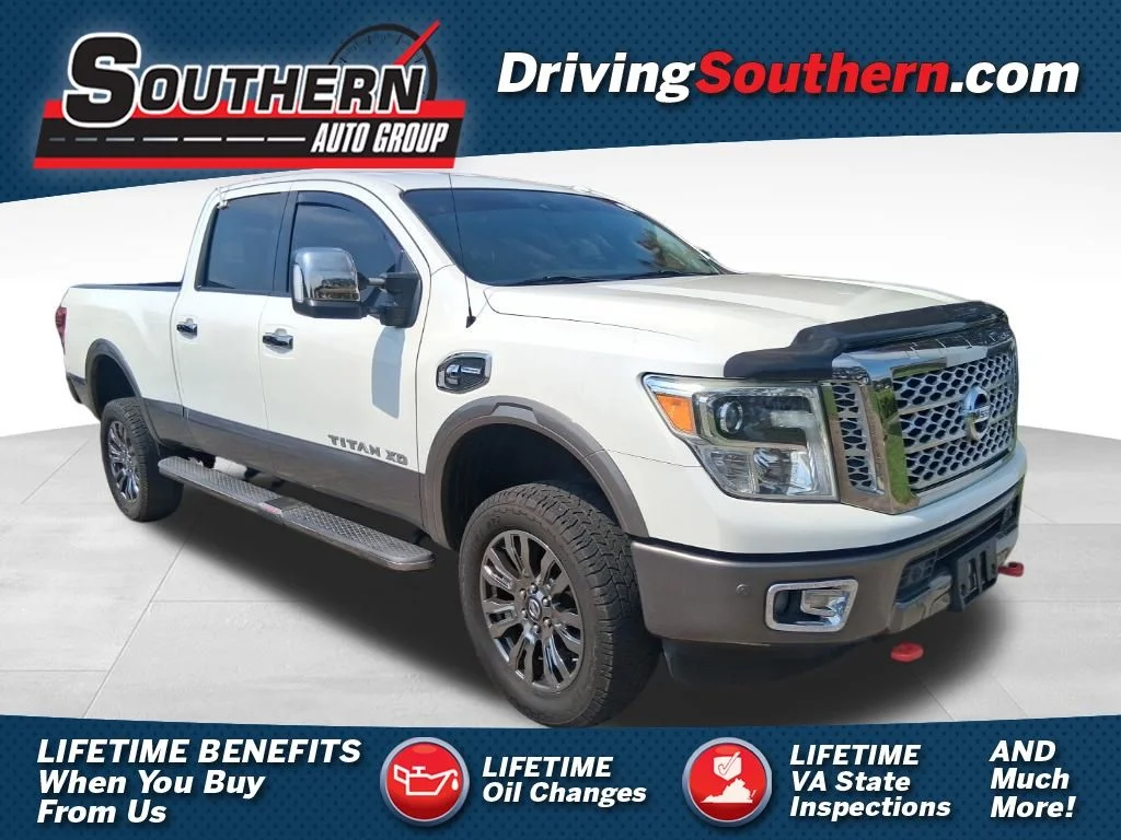 Used 2016 White Nissan Platinum Reserve image 1