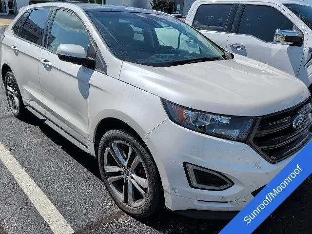 Used 2015 White Platinum Tri-Coat Metallic Ford Sport image 3