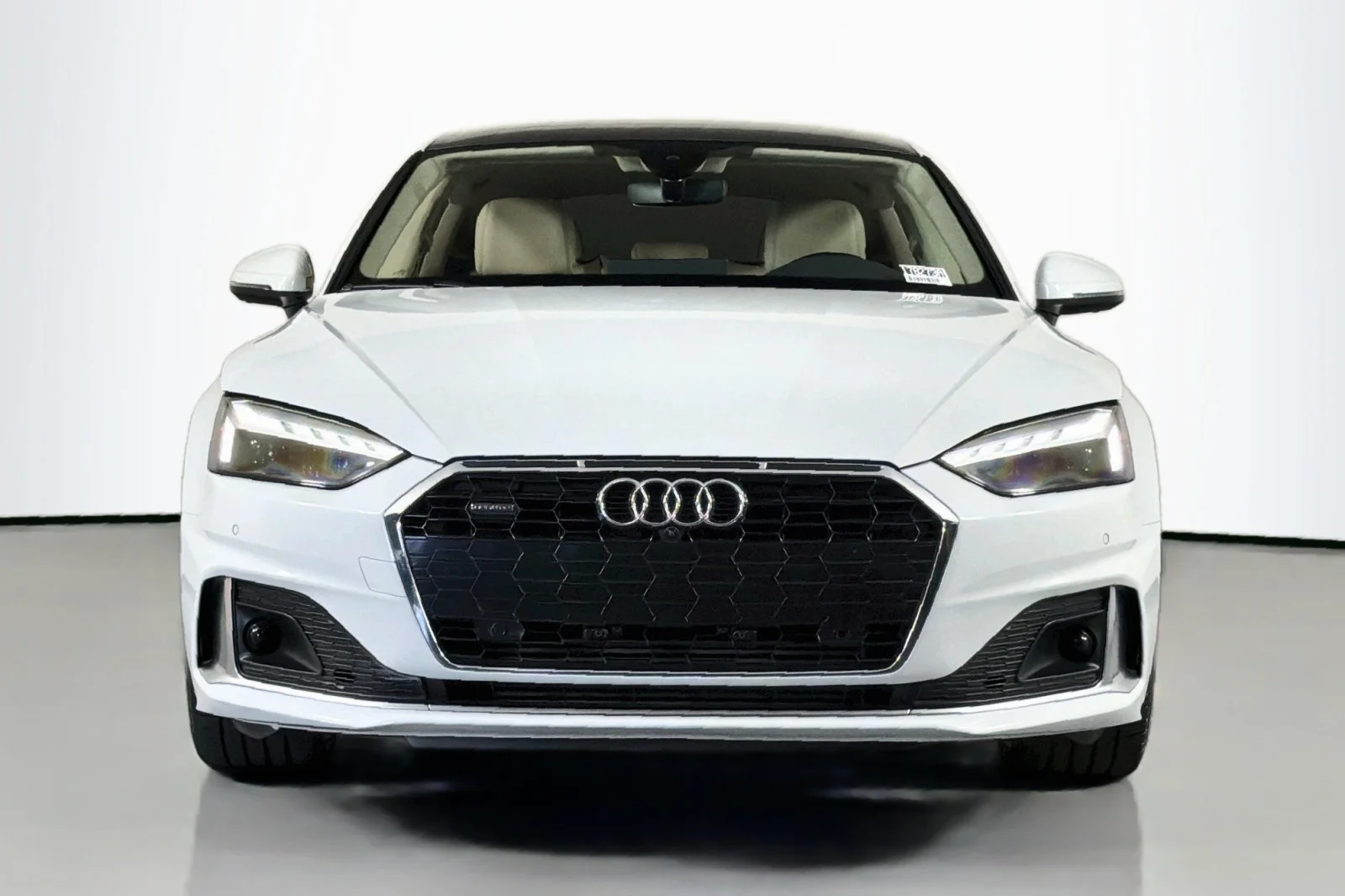 Used 2021 Glacier White Metallic Audi Premium Plus image 3