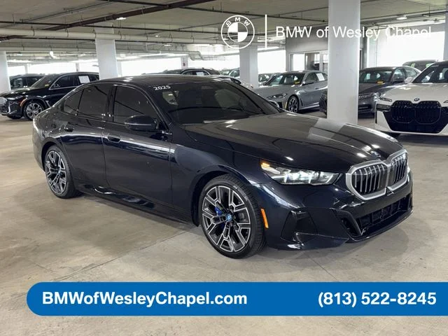 Used 2025 BMW i5 40 with VIN WBY13HG0XSCT05084 for sale in Wesley Chapel, FL