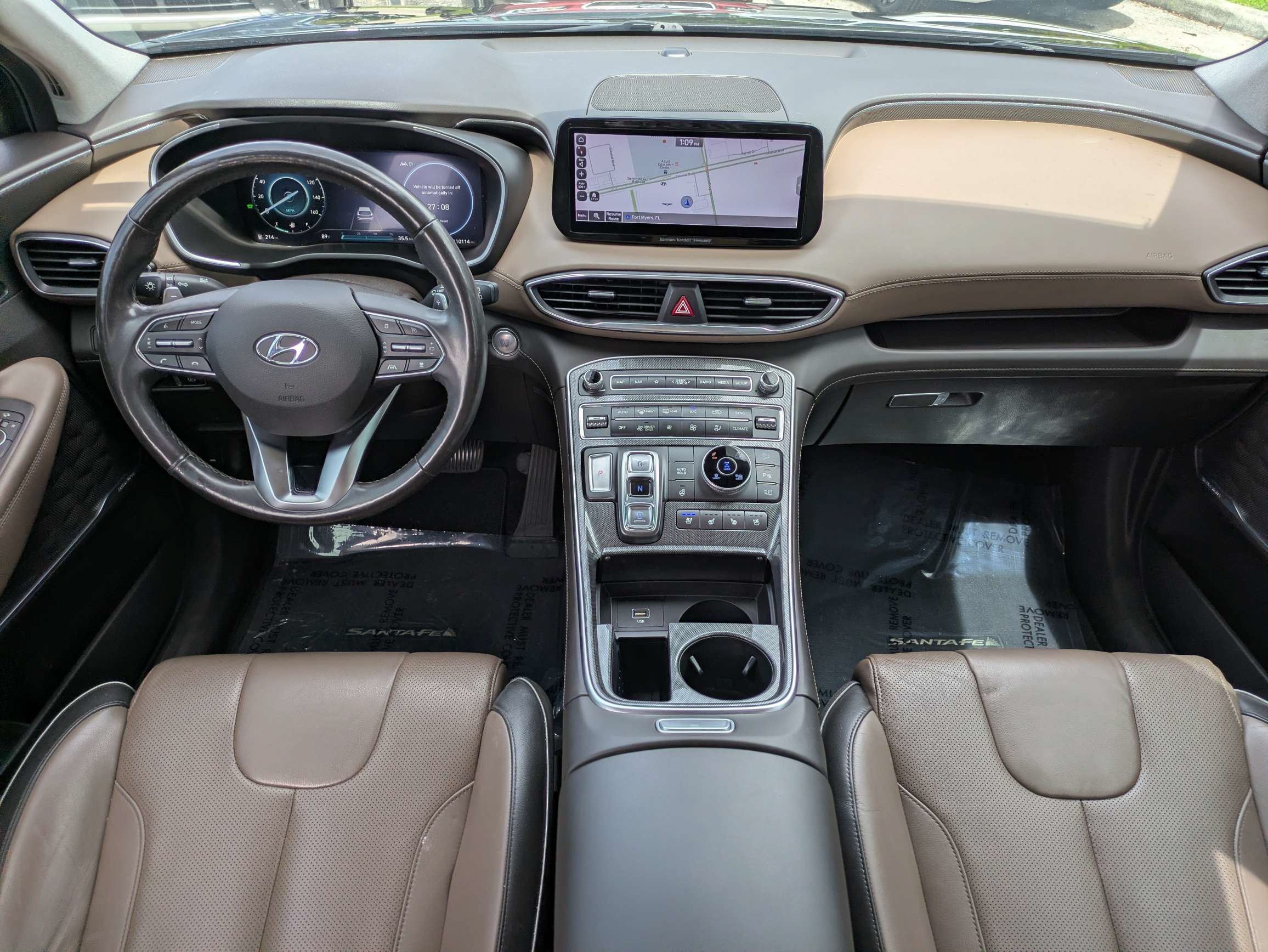 Used 2021 Twilight Black Hyundai Limited image 15