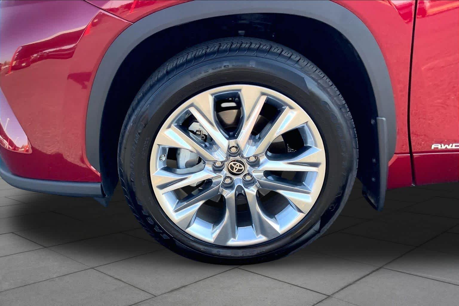 Used 2024 Ruby Flare Pearl Toyota Hybrid Limited image 11