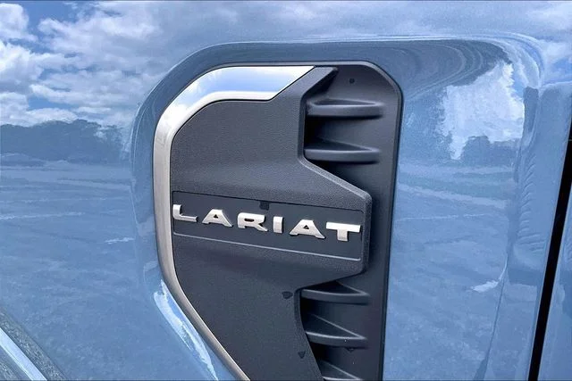 New 2025 Azure Gray Metallic Tri-coat Ford LARIAT® image 9