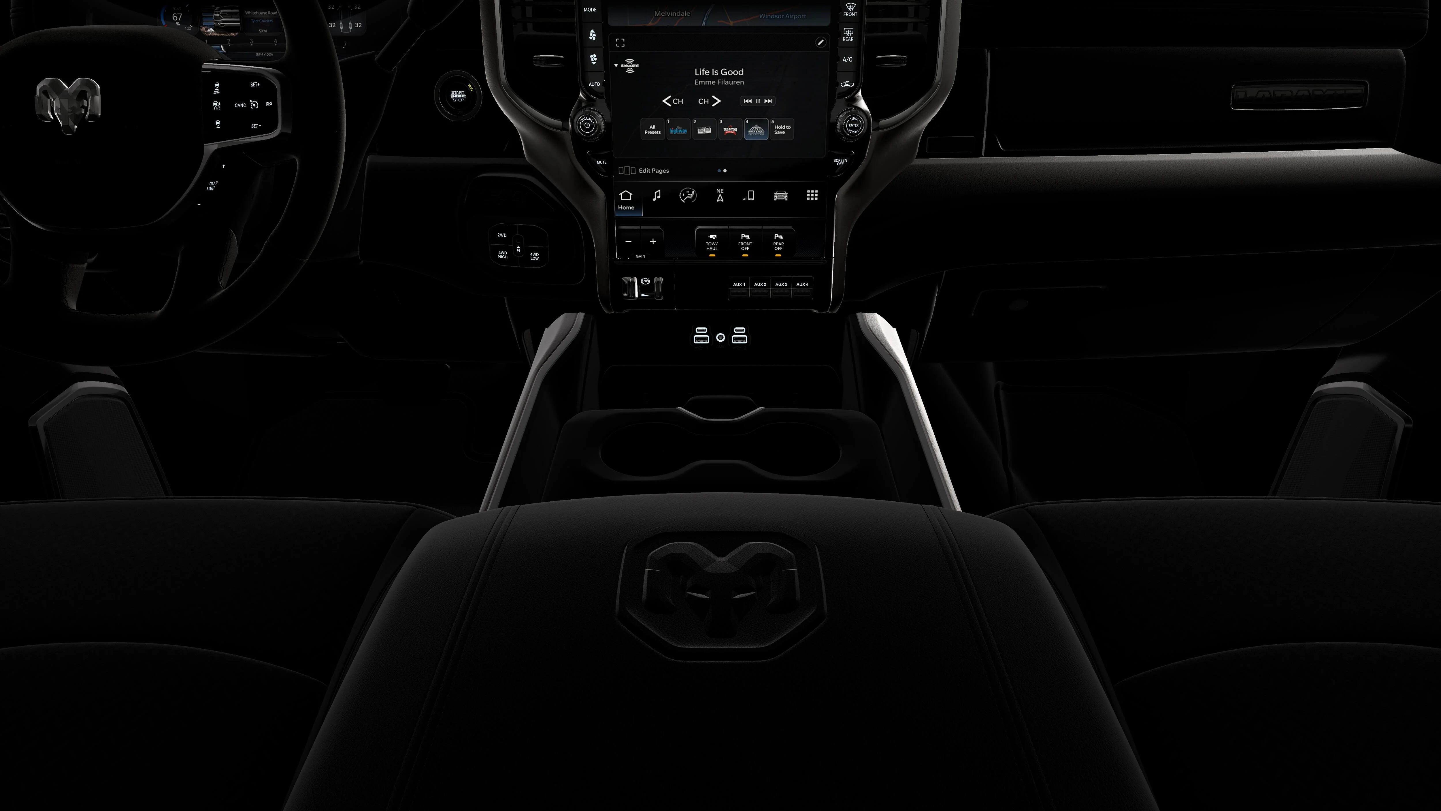 New 2026 Forged Blue Metallic Exterior Paint RAM Laramie image 17