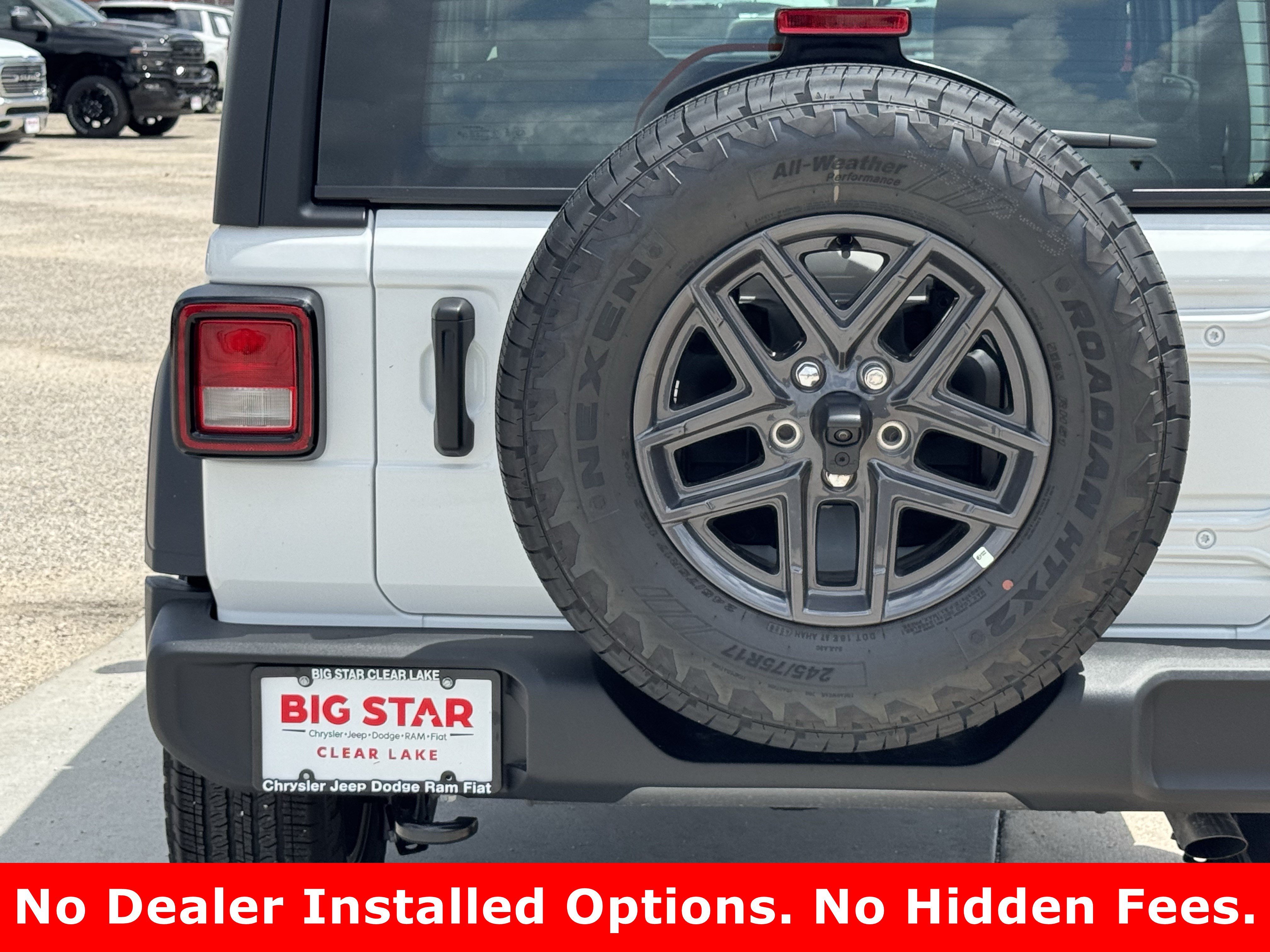 New 2026 Bright White Clear-Coat Exterior Paint Jeep Sport image 10