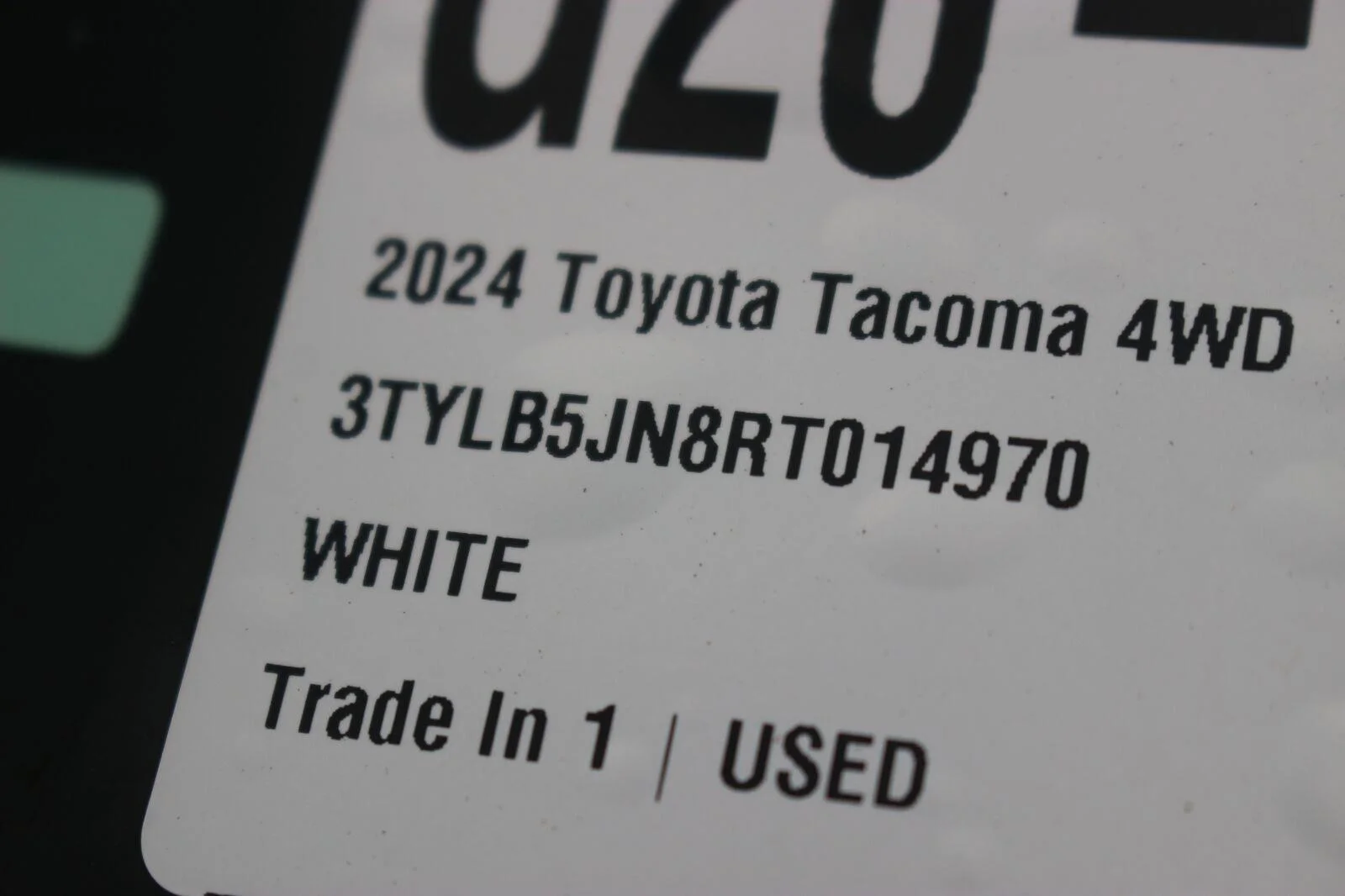 Used 2024 White Toyota SR5 image 46