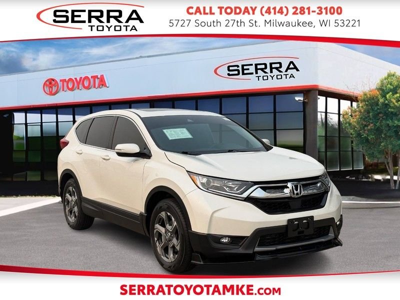 Used 2018 White Diamond Pearl Honda EX image 1