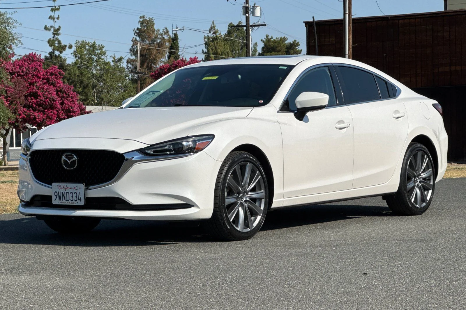 Used 2021 Snowflake White Pearl Mazda Grand Touring image 10
