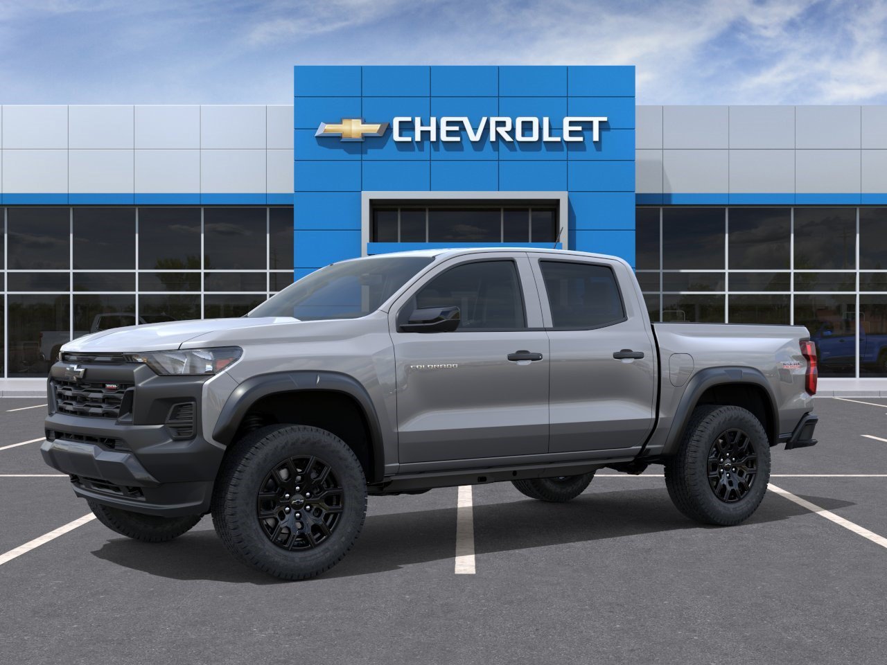 New 2026 Sterling Gray Metallic Chevrolet Trail Boss image 2