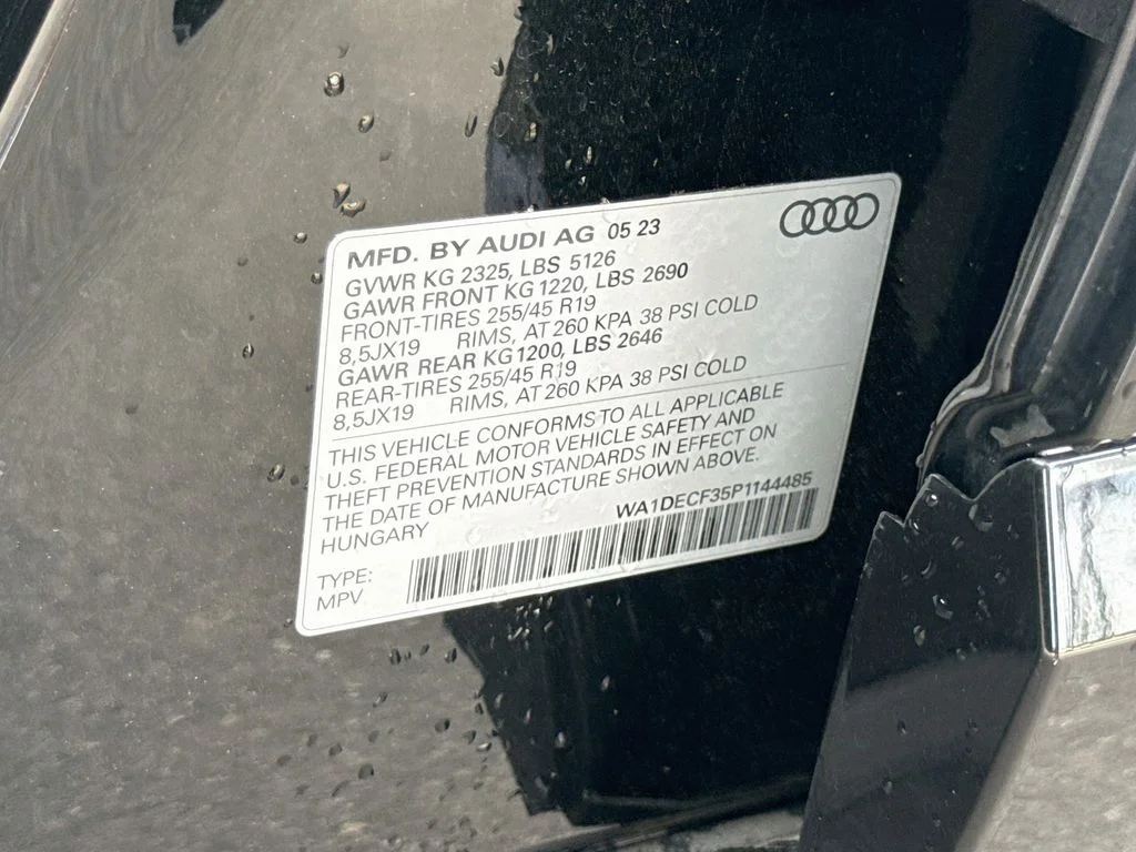 Used 2023 Black Metallic Audi Premium image 36