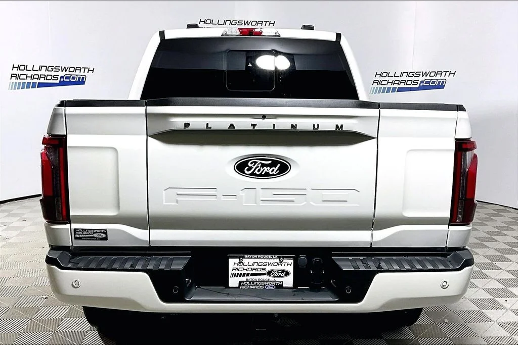 Used 2025 White Metallic Ford Platinum image 4