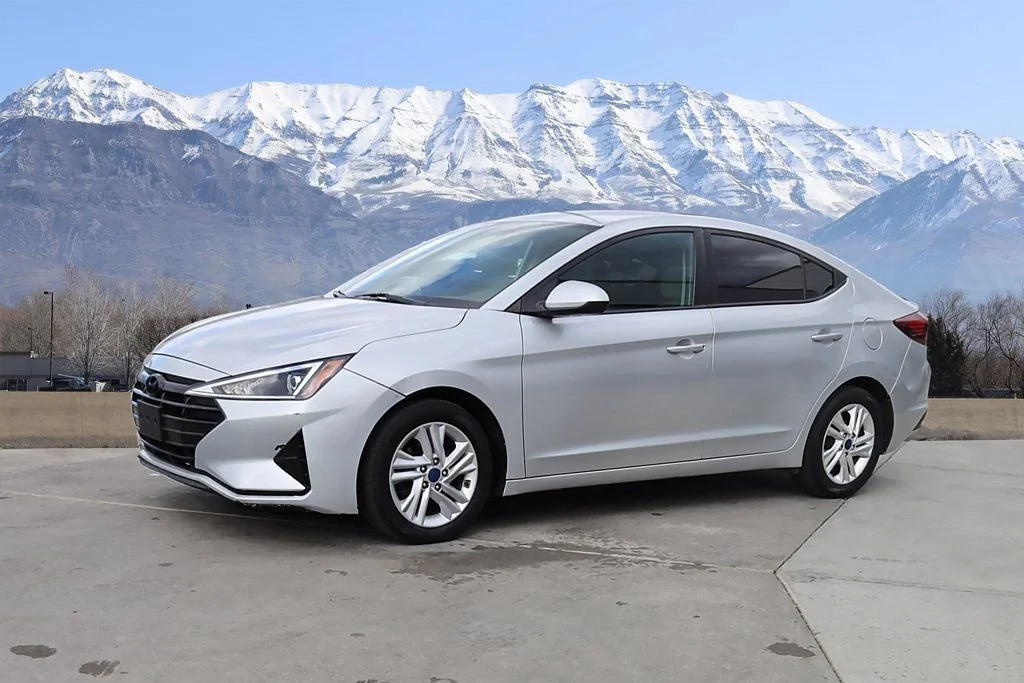 Used 2019 Hyundai Elantra SEL with VIN KMHD84LF5KU747506 for sale in American Fork, UT