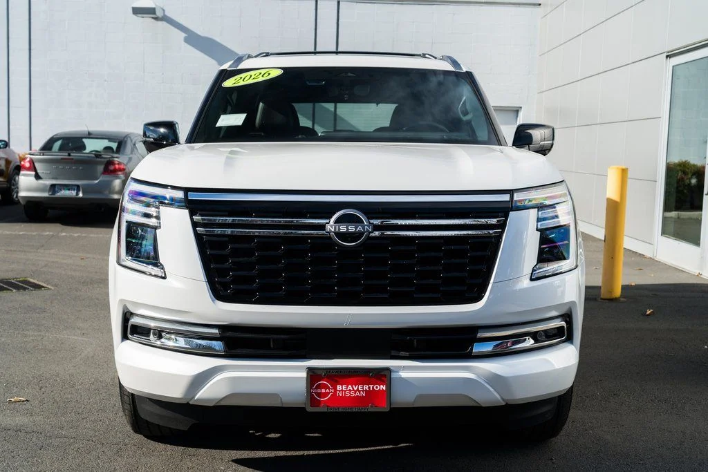 New 2026 Aspen White TriCoat Nissan Platinum image 2