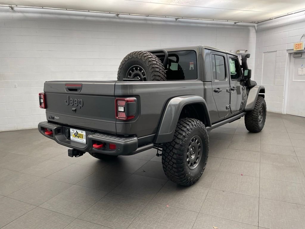 New 2026 Granite Crystal Metallic Clear-Coat Exterior Paint Jeep Rubicon X AEV JT370 image 5