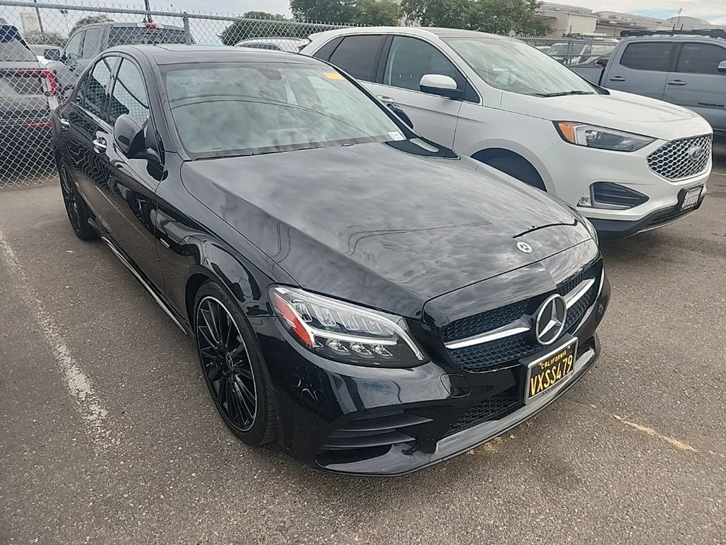 Used 2021 Black Mercedes-Benz C 300 image 1