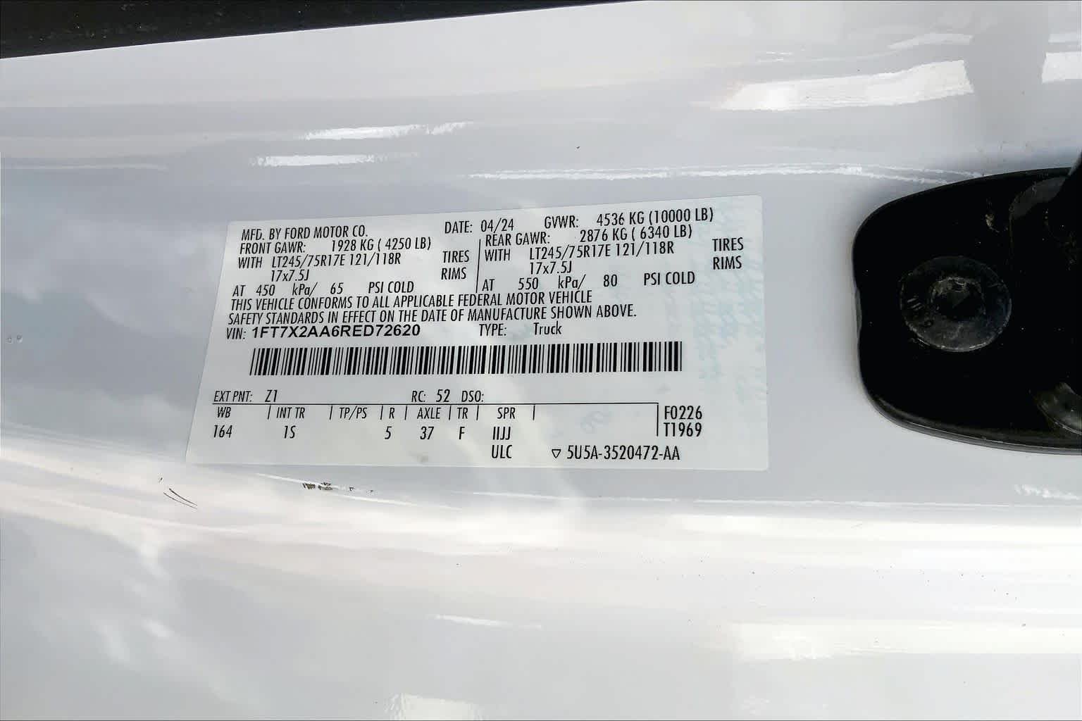 Used 2024 Oxford White Ford XL image 37