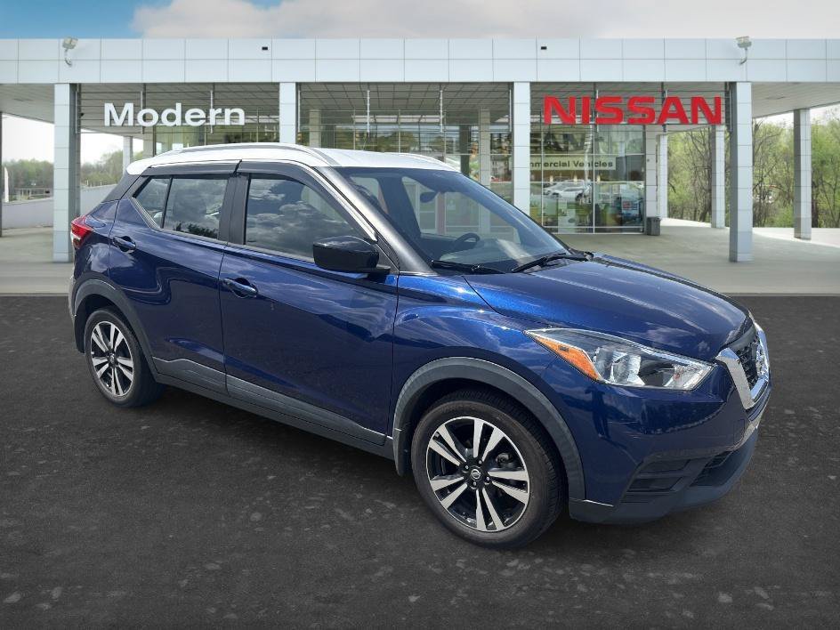 Used 2019 Deep Blue Pearl/Fresh Powder Nissan SV image 7