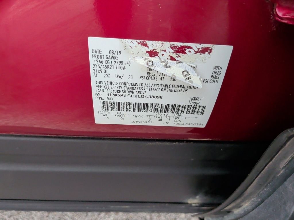 Used 2020 Rapid Red Metallic Tinted Clearcoat Ford ST image 52