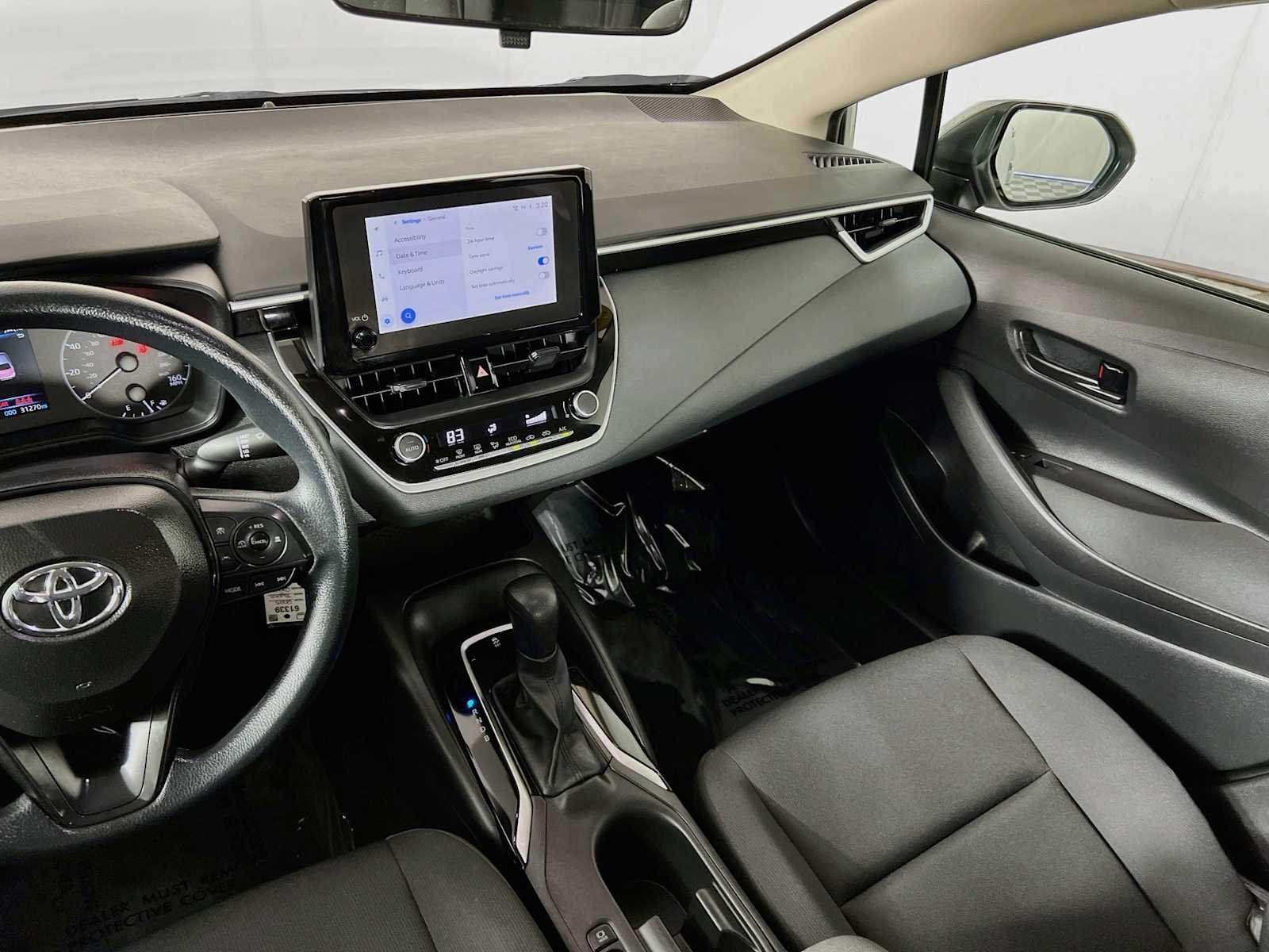 Used 2025 Classic Silver Metallic Toyota LE image 22