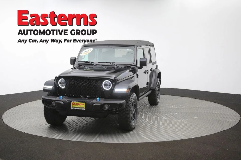 Used 2023 Black Jeep Willys 4xe image 56
