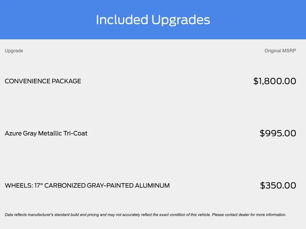 New 2026 Azure Gray Metallic Tri-Coat Ford Big Bend® image 33
