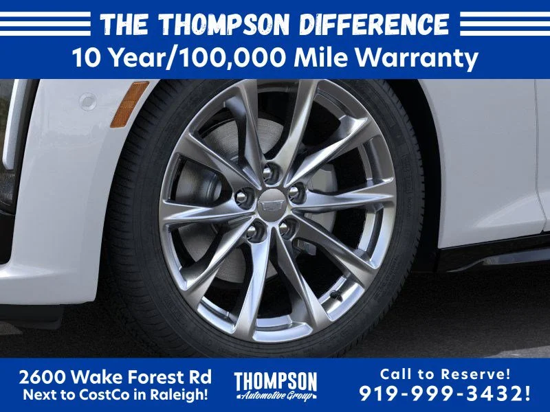 New 2026 Vibrant White Tricoat Cadillac Sport image 9