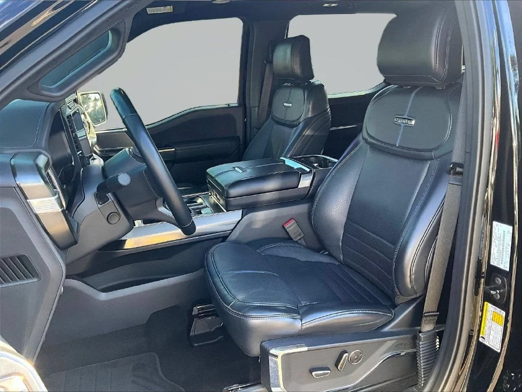 Used 2024 Black Metallic Ford Platinum image 24