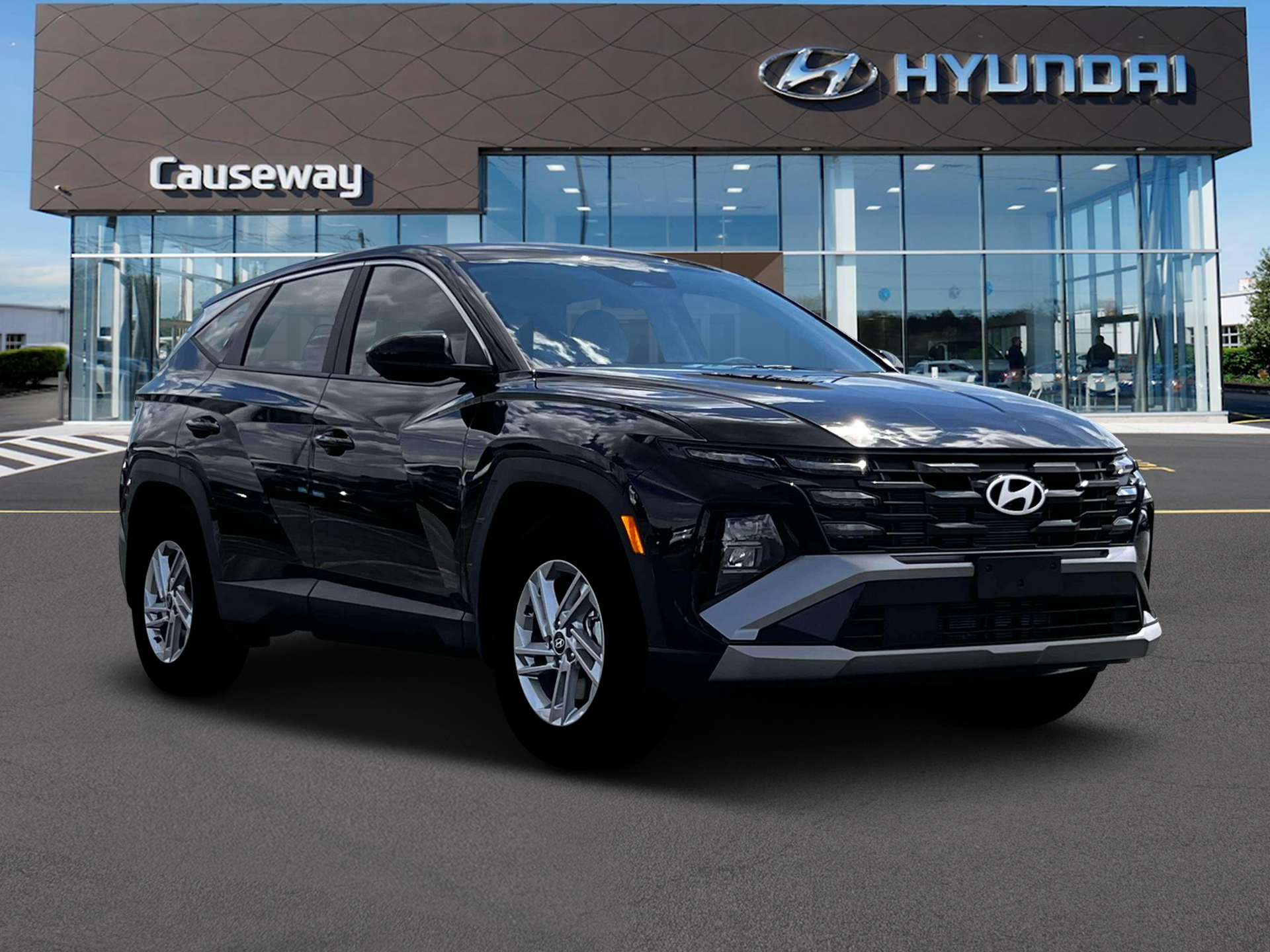 New 2026 Black Hyundai SE AWD image 11