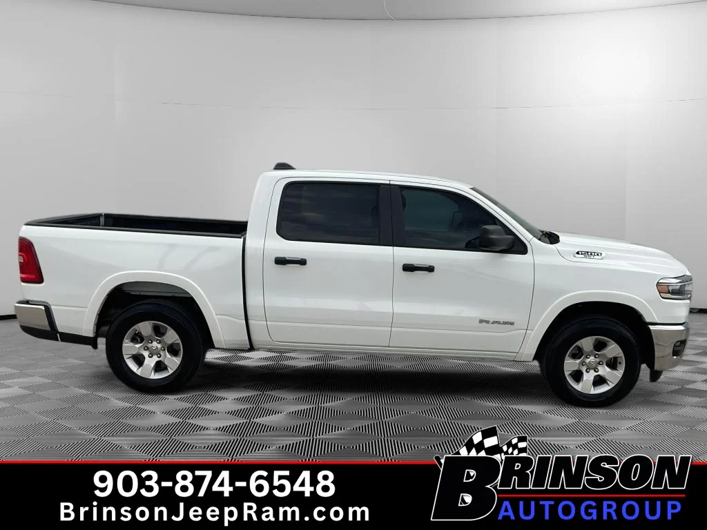 Used 2025 Bright White Clearcoat Ram Big Horn image 8