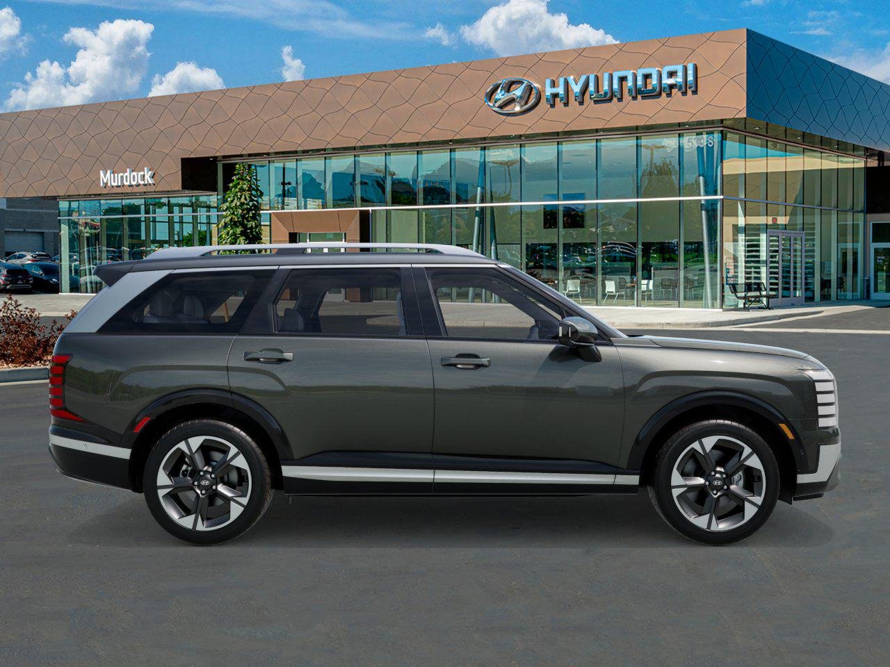 New 2027 Titan Green Pearl Hyundai Limited AWD image 7