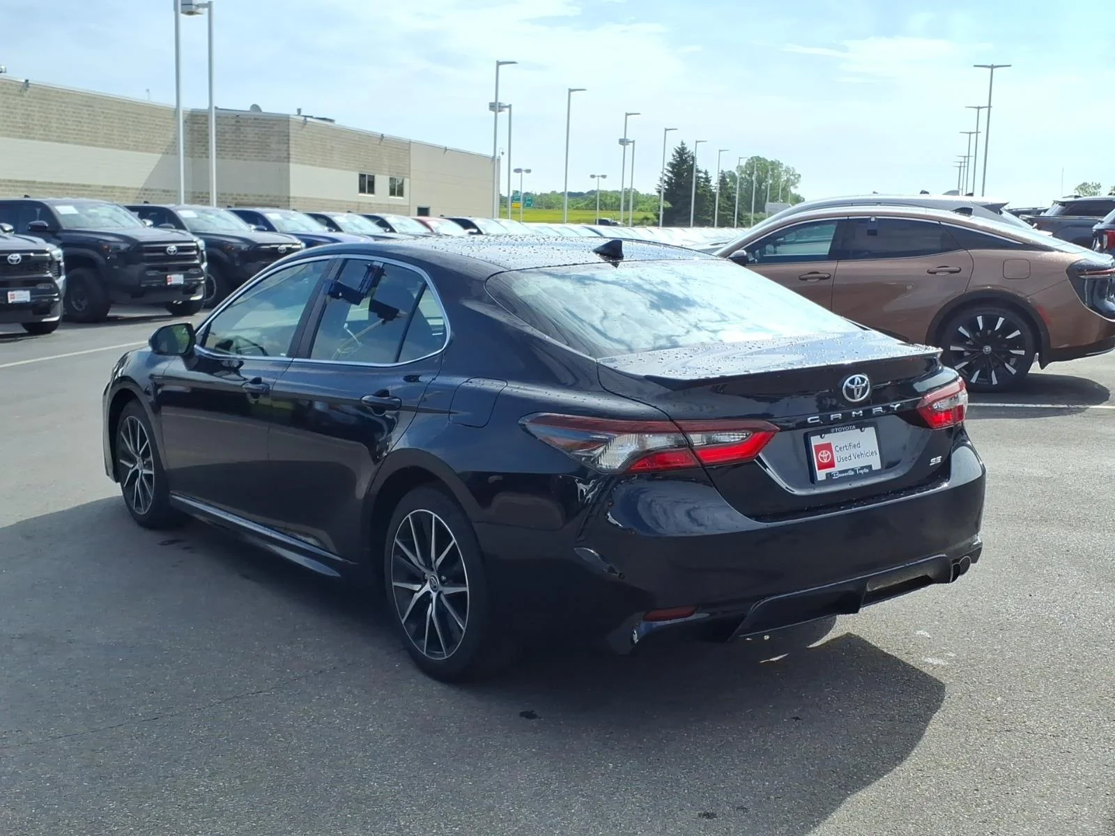 Certified Used 2024 Black Toyota SE image 5