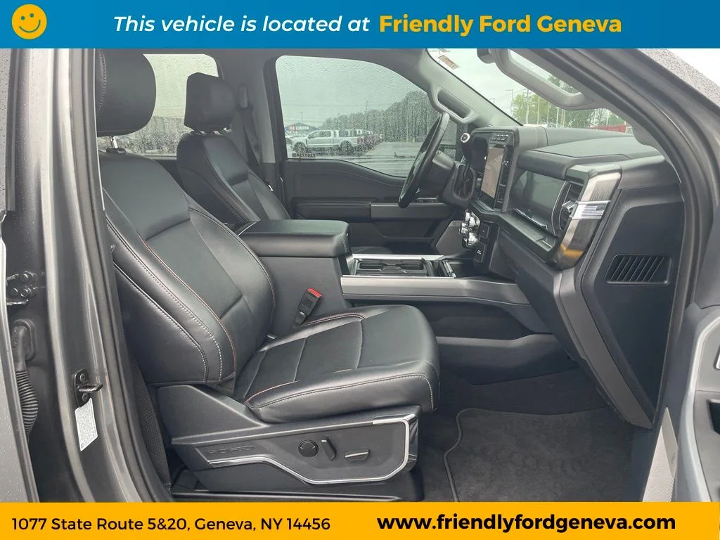 Used 2024 Carbonized Gray Metallic Ford Lariat image 14