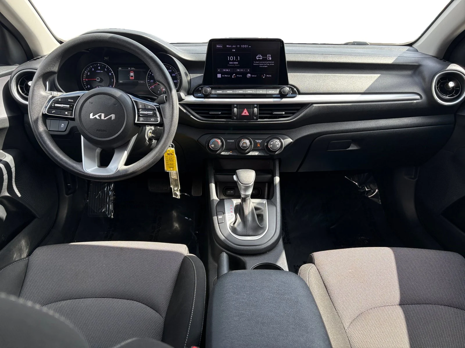 Used 2024 Currant Red Kia LXS image 14