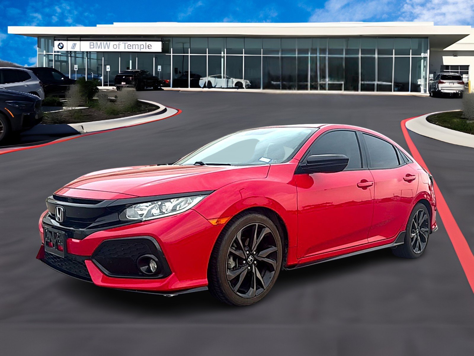 Used 2019 Rallye Red Honda Sport image 1