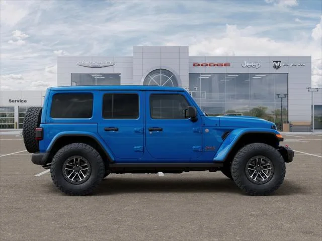 New 2026 Hydro Blue Pearl-Coat Exterior Paint Jeep Rubicon X image 47
