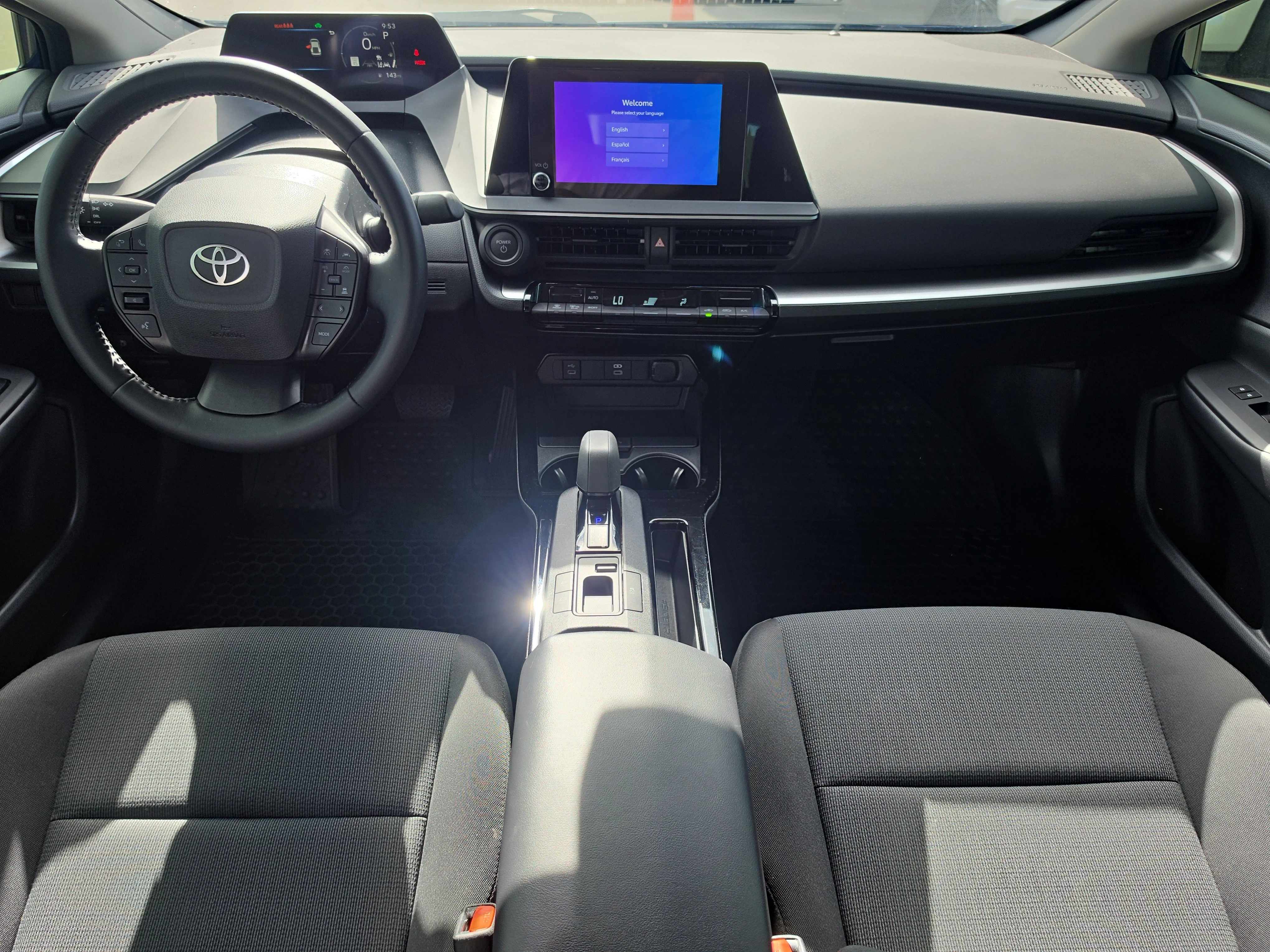 Used 2024 Reservoir Blue Toyota LE image 12