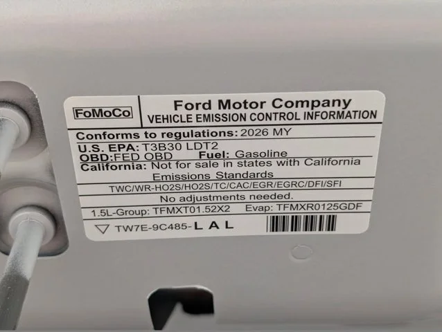 New 2026 Space White Metallic Ford Big Bend® image 48