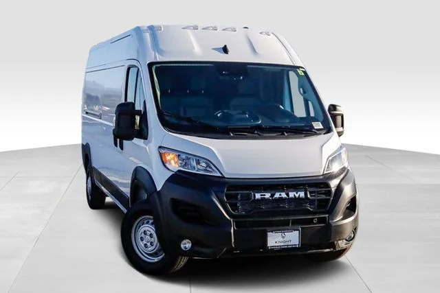 New 2026 Bright White Clear-Coat Exterior Paint RAM High Roof image 2