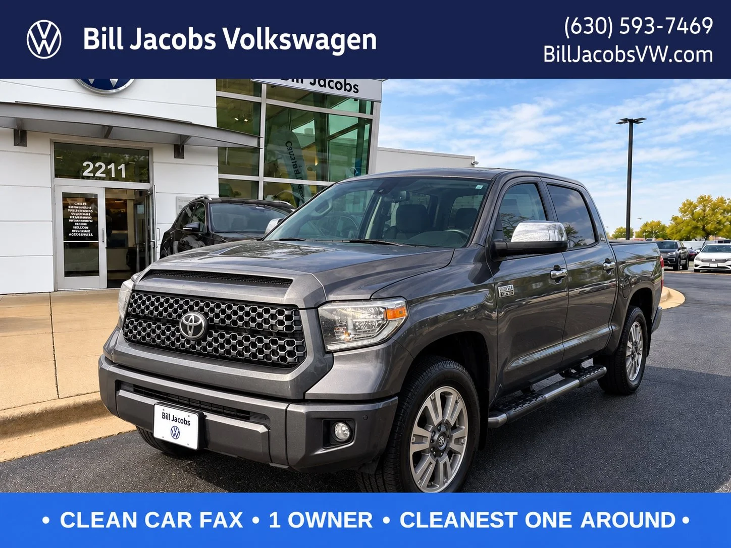 Used 2020 Magnetic Gray Metallic Toyota Platinum image 1