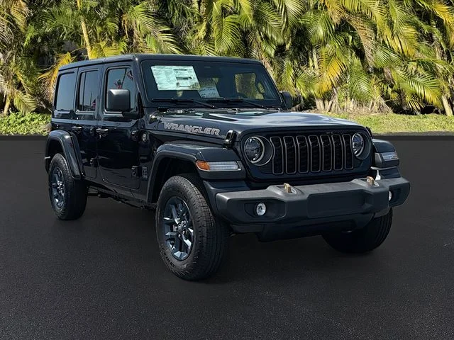 New 2026 Black Clear-Coat Exterior Paint Jeep 85th Anniversary Edition image 2
